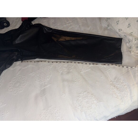 Women’s J.Jill Leather Like Pants XL Tall - Picture 9 of 11